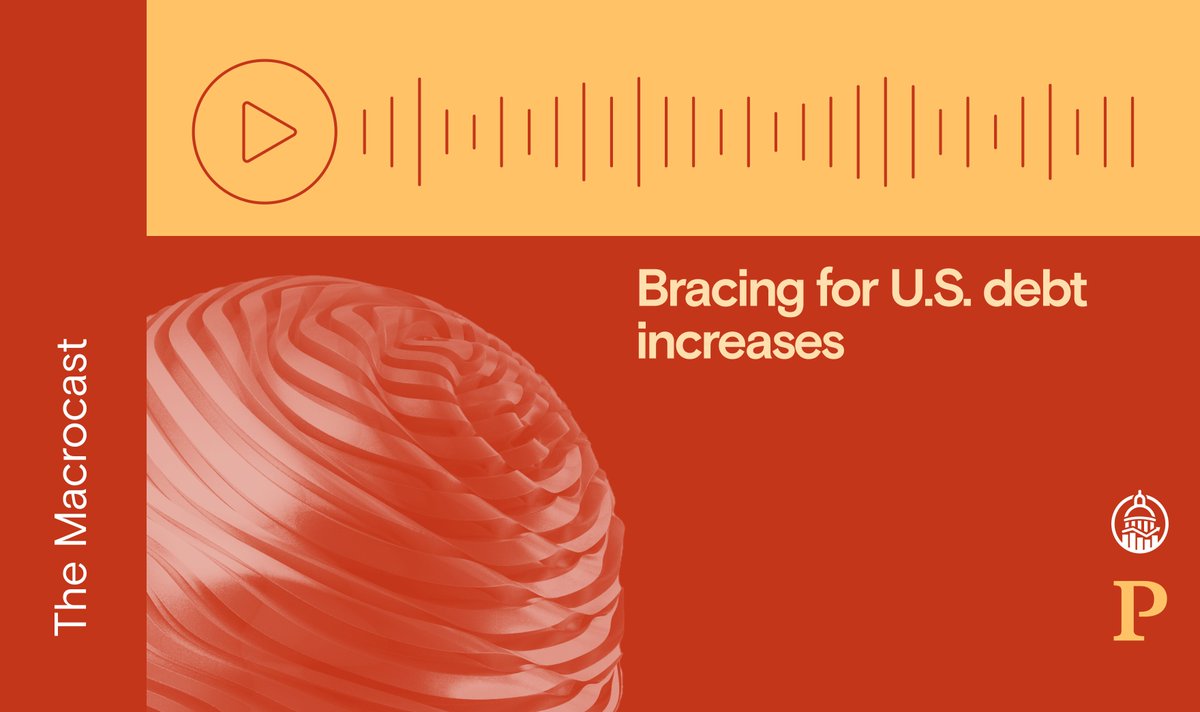 On today's #Macrocast, join @ylanmui and John and Brendan of @MarketsPolicy as they discuss U.S. debt nearing 106% of GDP and provide insights on tax cuts, labor markets, and inflation. Tune in! bit.ly/42wy0cd