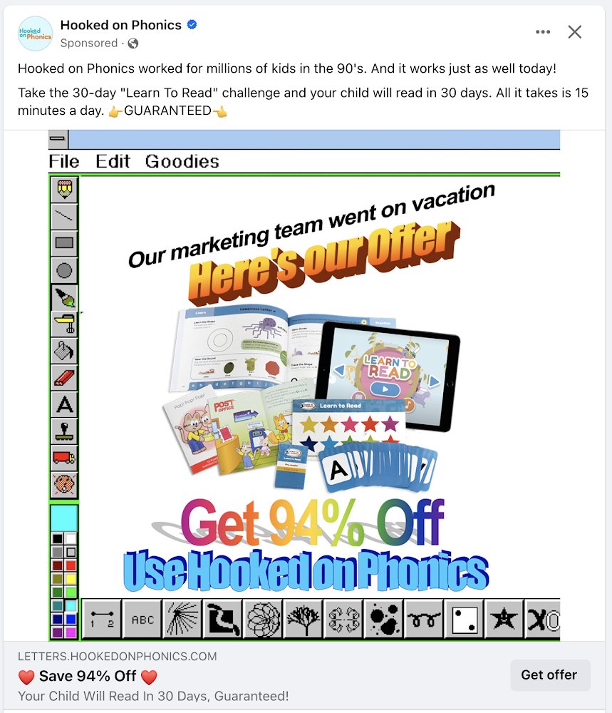 whoever’s behind these ad creatives please stop