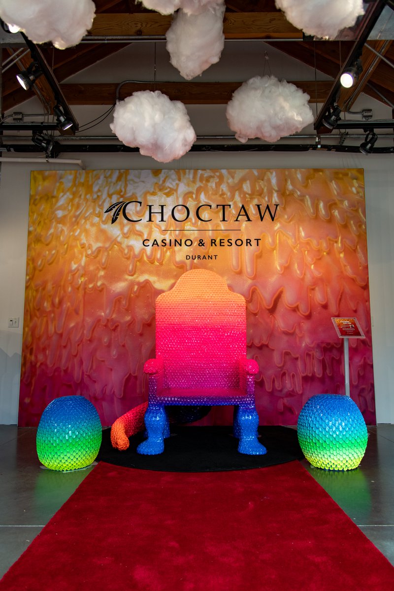 Step into the Dragon's Realm 🐉 with this @ChoctawCasinos x @sopopomo Pop-Up!