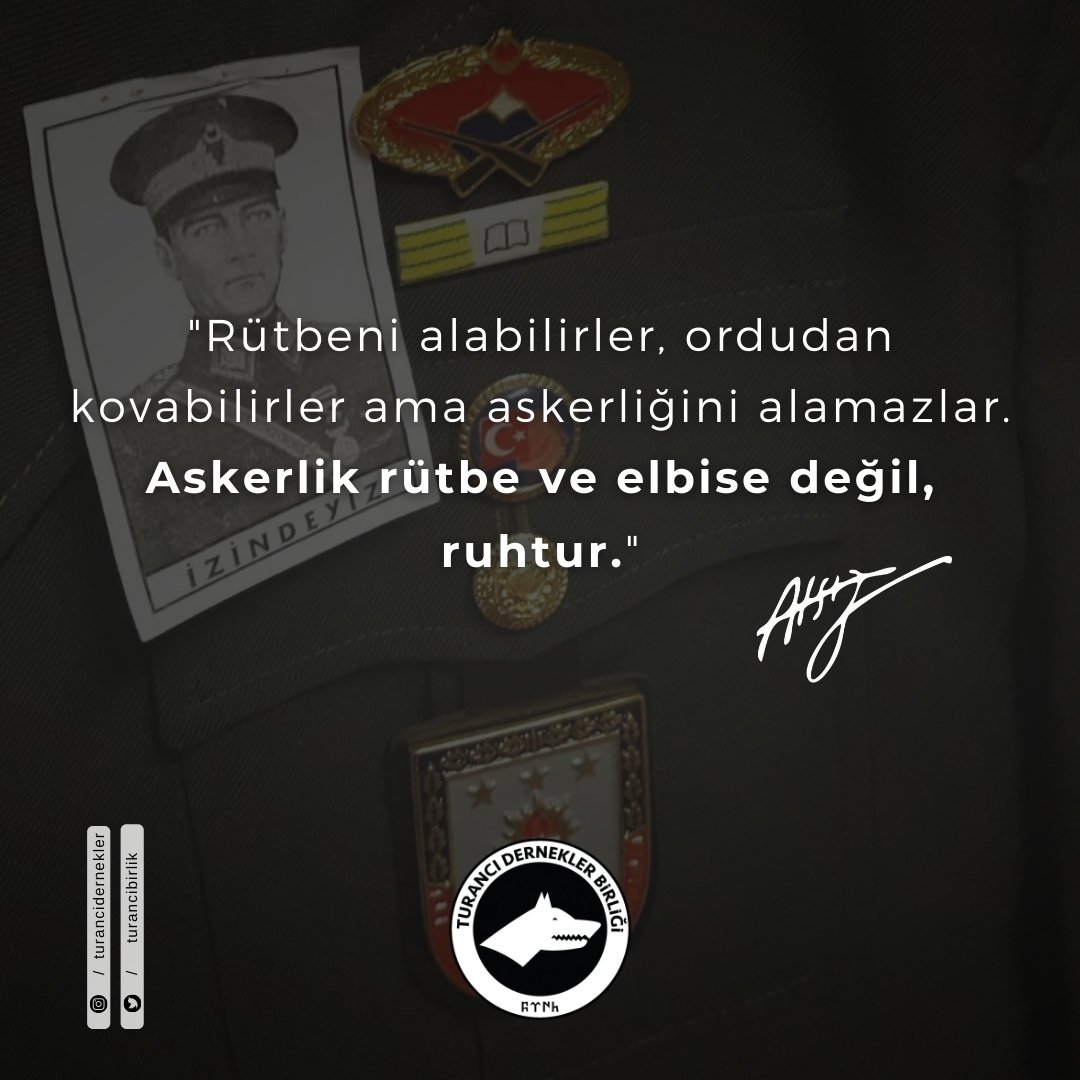 turanciliseli's tweet photo. Ebedi Başkomutanımıza yapılan saygısızlıklara karşı çıkmak, Türk milletinin ve Türk ordusunun değerlerine olan bağlılığımızı gösterir. Her Türk vatandaşı olarak, bu saygısızlıklara karşı durmalı ve milli değerlerimize sahip çıkmalıyız. 
⬇️⬇️⬇️ https://t.co/FNoOjrqjI1