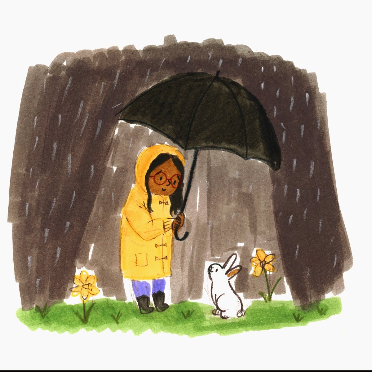 lucydillamore's tweet photo. A Laguna Yellow #ColourCollective illustration 🌼
#kidlitart #illustration #kidlitartist https://t.co/tM8BNaZaBP