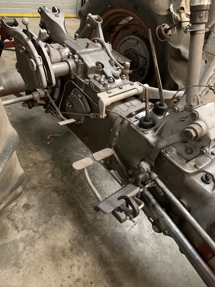 NigelLovatt's tweet photo. @TDL_Tractors Engine/chassis Preparation, stripped ready to paint-ready for June@TDL_Tractors https://t.co/LH7v8OL6s2