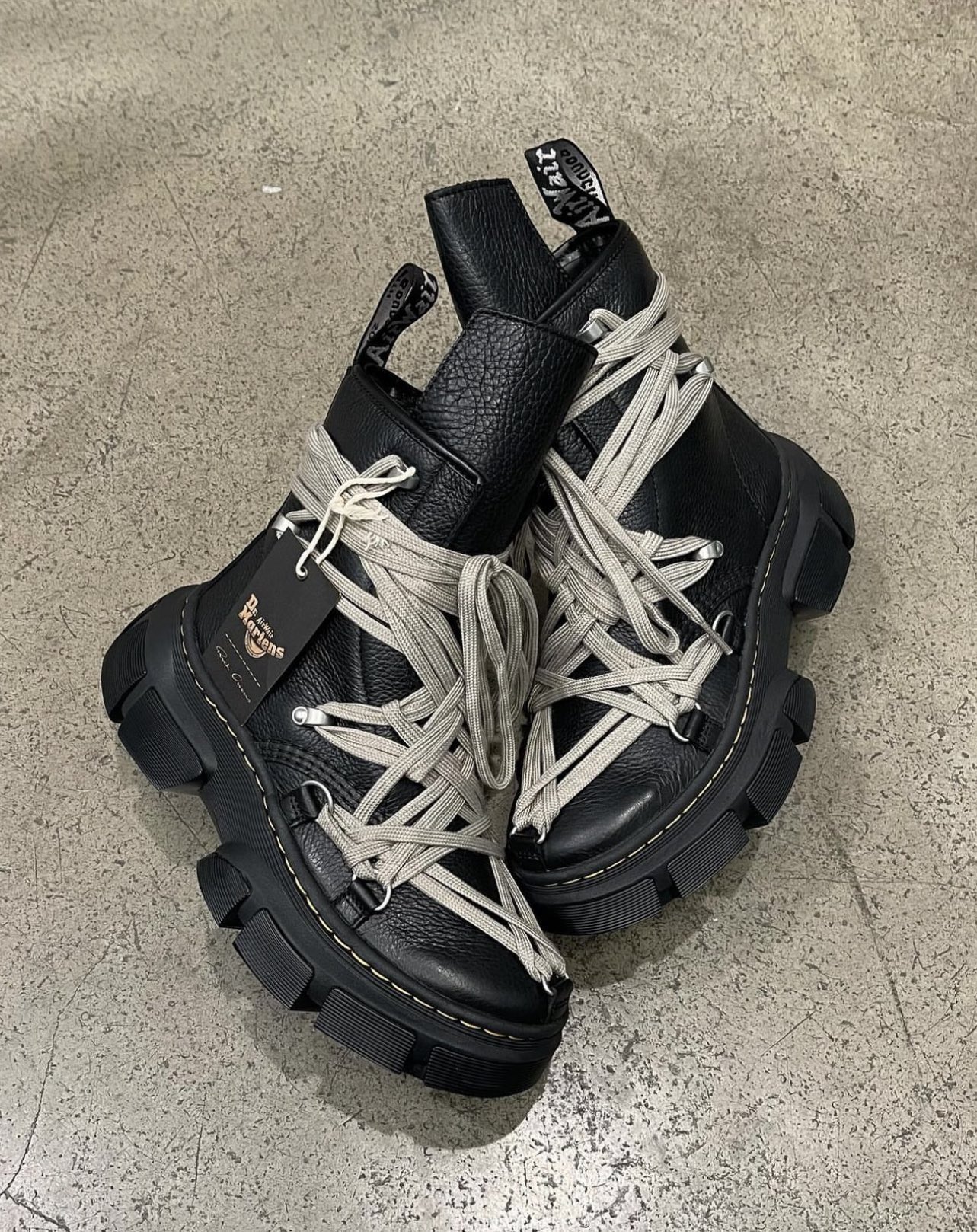 Rick Owens x Dr. Martens 1460 DMXL uk7 Rick Owens（リック