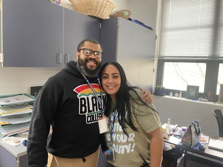 We had a wonderful week Celebrating our amazing counselors! Thank you Mr. Andrews and Ms. Martinez for all you do!!🦢❤ <a href="/PWCSNews/">PWCS</a>
