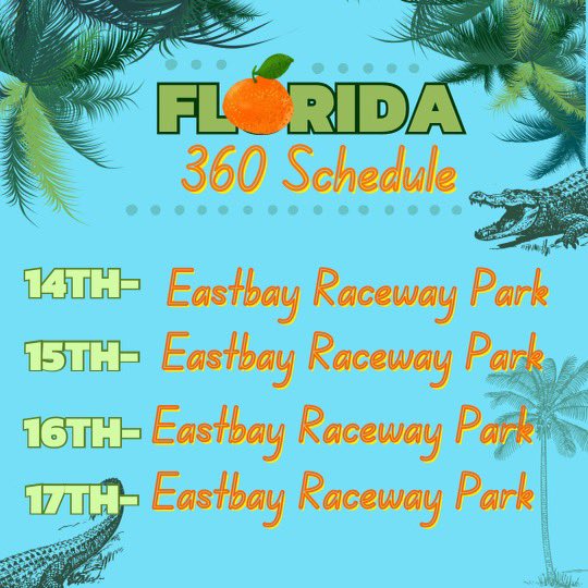 Off to the sunshine state!