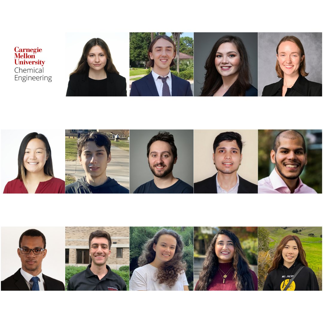 Congratulations to all the grad students recently awarded fellowships through the department and <a href="/CMUEngineering/">CMU College of Engineering</a>, including <a href="/NickHattrup/">Nick Hattrup</a>, <a href="/AdeeshKolluru/">Adeesh Kolluru</a>, <a href="/EthanSunshine_/">Ethan Sunshine</a>, and <a href="/HudaUsman7/">Huda Usman</a>!
cheme.engineering.cmu.edu/news/2024/02/0…