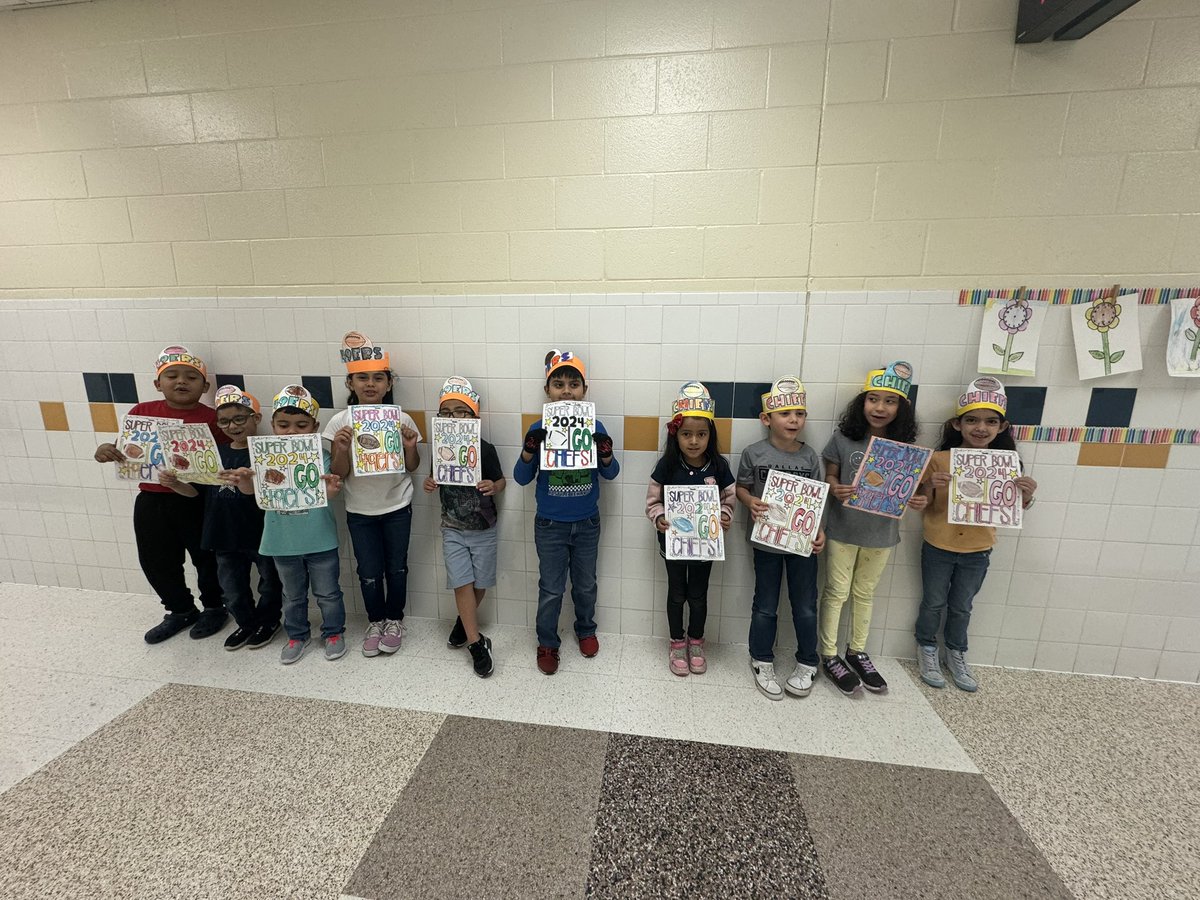 Predictions are in... looks like it may be a tie between the <a href="/49ers/">San Francisco 49ers</a> and <a href="/Chiefs/">Kansas City Chiefs</a> 
<a href="/FieldsFalcons/">Fields Elementary</a> #FieldsInspires