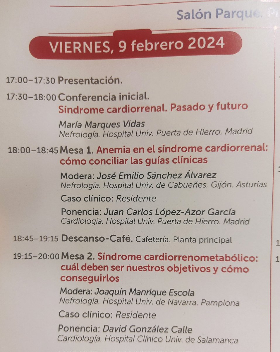 #caremir2024 Fin de la primera jornada cardiorenometabolica para residentes. Nivelazo y ambiente insuperable <a href="/mmvidas/">maría marques vidas</a> <a href="/SENefrologia/">S.E.N. Nefrología</a> <a href="/CardioRenalSEC/">Síndrome CardioRenal y Congestión en IC</a>
