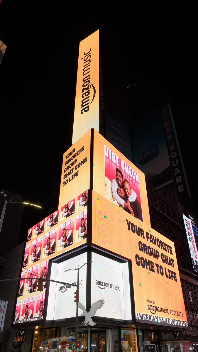 Vibe Check x Times Square takeOVAH #vibecheckpod