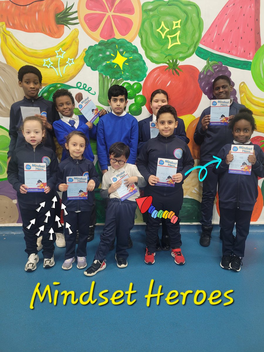 Well done to this week's amazing Mindset Heroes.