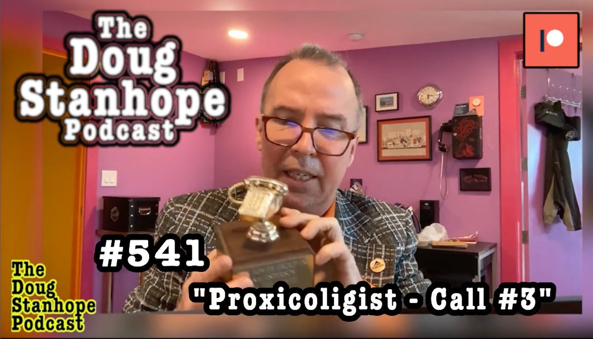 Your mental helath issues are answered via @DougStanhope and his therapist. Ep. #541 'Proxicoligist Call #3' - patreon.com/posts/doug-sta…