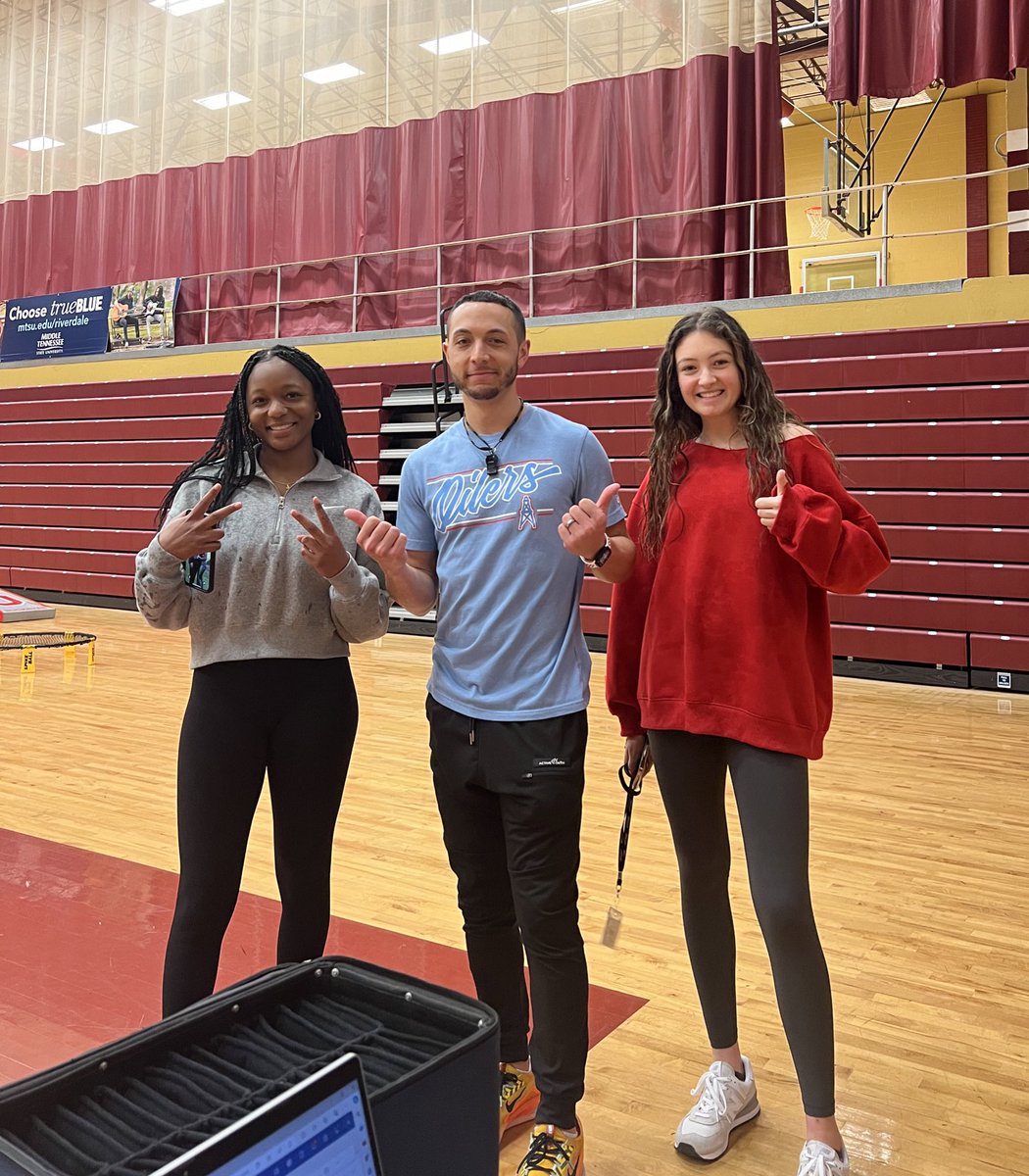 What do <a href="/_RHS_SOFTBALL/">Riverdale Softball</a> office aids do when it’s raining outside and they’re not trying to get wet walking to the annex… come hang in the gym <a href="/HaleighSisco/">Haleigh Sisco</a> <a href="/jadammoo/">Jada Moore</a>