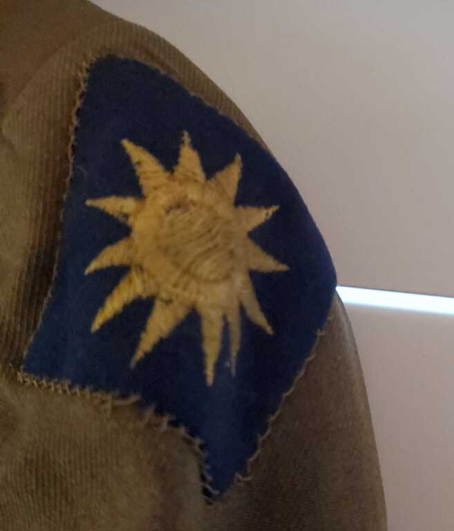 ssgcav's tweet image. M1917 Olive Drab Serge Coat of the 65th Field Artillery Brigade, 40th Division.
California Military Department Historical Collection
#RedLegs #Artillery #40thID #Military #65thFA #Utah #California