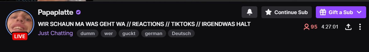 timnik_'s tweet image. Da hat wohl wer wieder clips verboten und angefangen vlogs zu drehen @Papaplatte