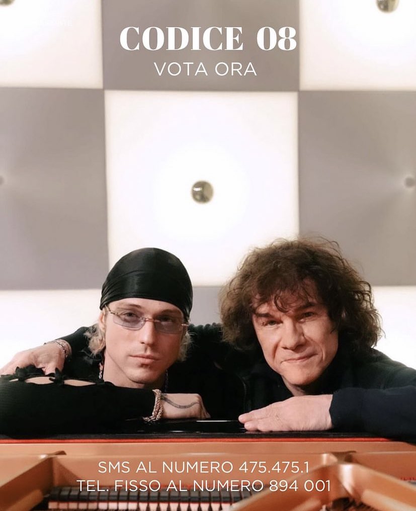 iramaslive's tweet photo. CODICE 08. VOTA ORA. https://t.co/HyA7mqgOYn