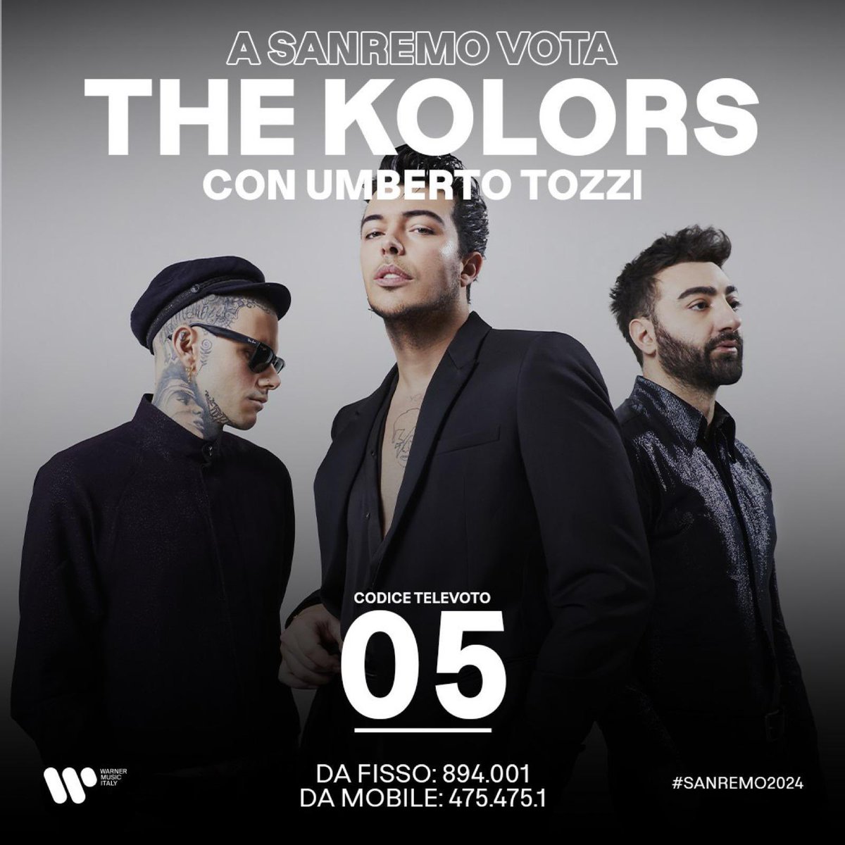 CODICE TELEVOTO 05! 
votafestival.it/thekolors.html