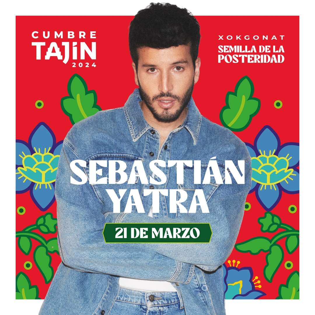 ConciertosMasMX's tweet photo. Cumbre Tajín 2024 

- @SebastianYatra 
- @manuelmedrano 
- @Sargentoleon 
- @MauYRicky 

#FCYMMX https://t.co/yb1GHQnIJa