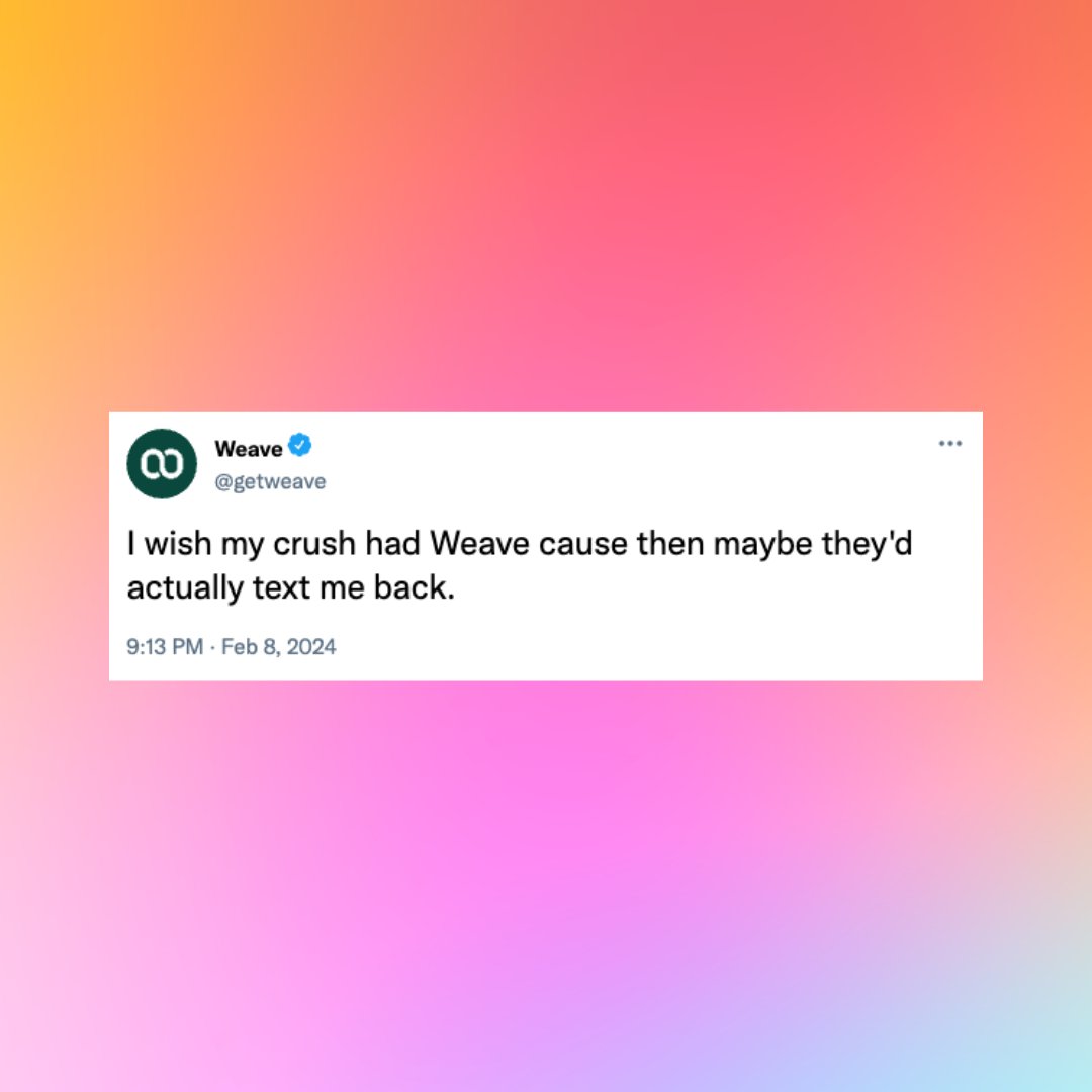 Valentine's texts &gt; Valentine's cards. Don't @ us.
.
.
.
#GetWeave #Dental #Optometry #Veterinary #officemanager #officemanagerhumor #dentalhumor