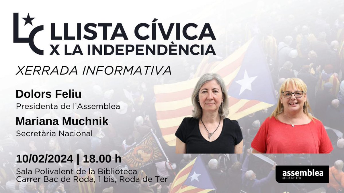 Demà ens veiem!!! <a href="/RodadeTer/">Ajuntament de Roda de Ter</a> <a href="/MasiesdeRoda/">Les Masies de Roda</a>