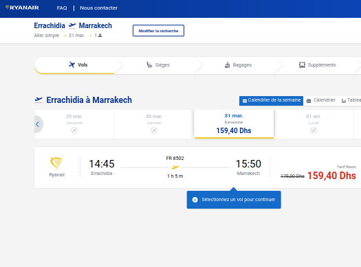 MoroccoIntel's tweet photo. 🇲🇦🇮🇪| Après son entrée fracassante dans l'aérien domestique, RyanAir casse encore plus les prix de ses nouvelles liaisons.
 
Agadir - Oujda 156 DHS 
Tanger - Agadir 162 DHS 
Marrakech - Fès 165 DHS 
Errachidia - Marrakech 159 DH