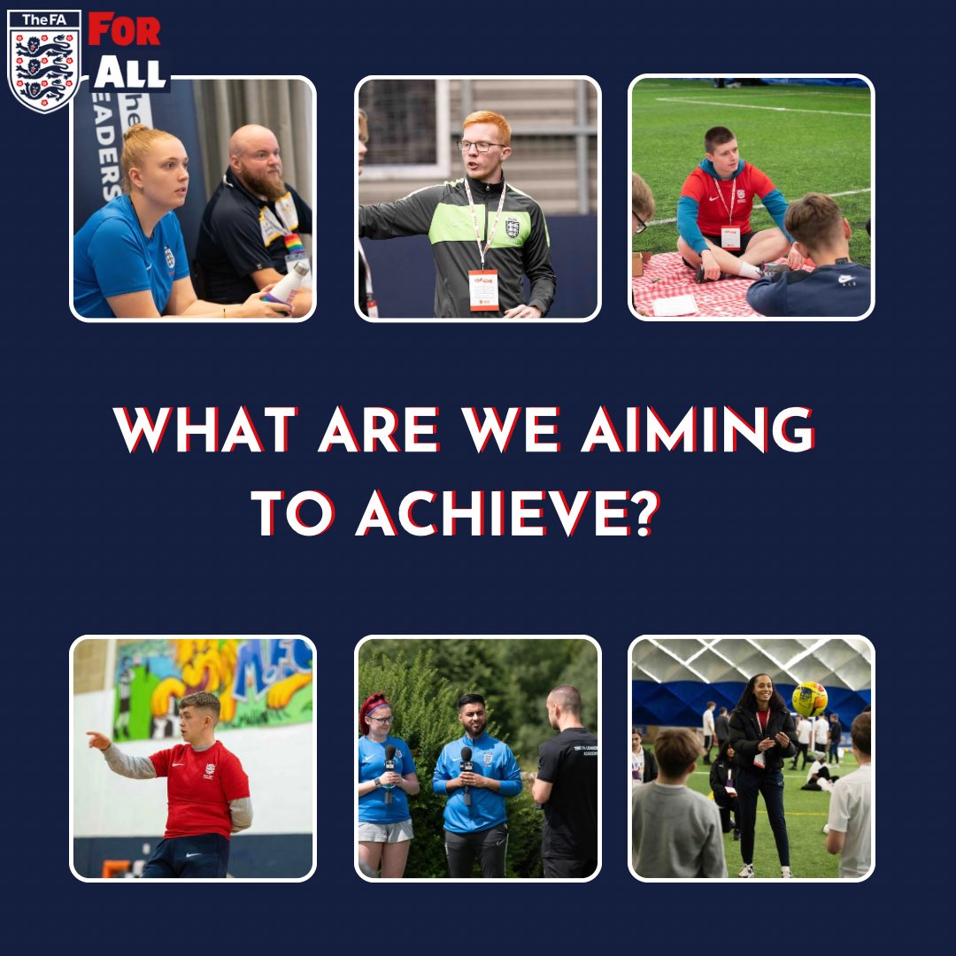 TheFA_NYC's tweet photo. What are we aiming to achieve? 

Read about our vision, mission and goals as we believe nothing about us should be decisive without us 💙⚽️ https://t.co/13Qsqzzg5u