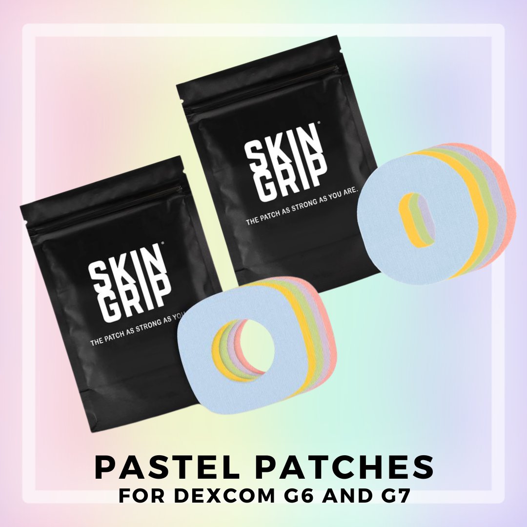 sugar_medical's tweet photo. NEW COLOR ALERT! Skin Grip Patches for Dexcom G6 and G7 now available in Pastels! Just in time for Spring!! Grab them here: https://t.co/fWj6m4qr3M
#sugarmedical #diabetesaccessories #skingrip #dexcom #cgm @dexcom @SkinGrip https://t.co/PpQAHLdK0P