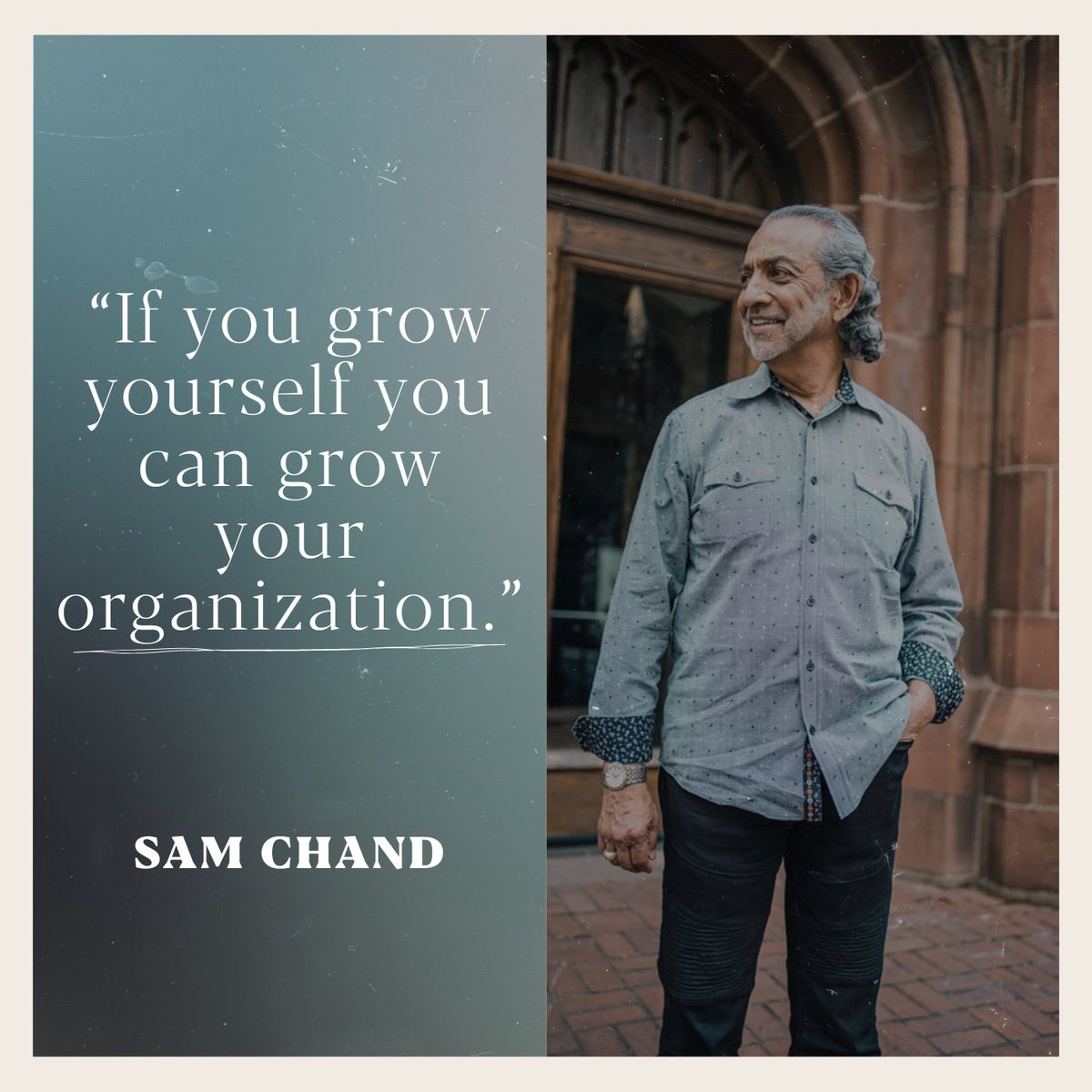 Personal growth will lead to organizational growth—like leader, like organization! #SamChand #SCLI #SamChandLeadershipInstitute #Leadership #Coaching #Consulting #Growth #Organization