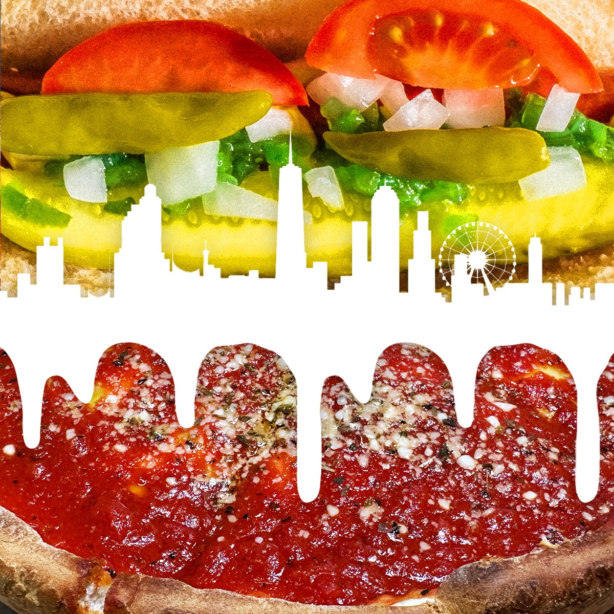 Some cities don’t even have one official food. We’re lucky enough to have two. #PizzaDay