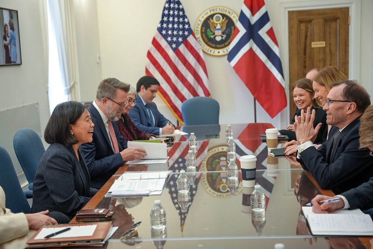 I had a productive meeting with Norway’s Foreign Minister @EspenBarthEide. I’m eager to continue our work together in preparation for MC13 and beyond.