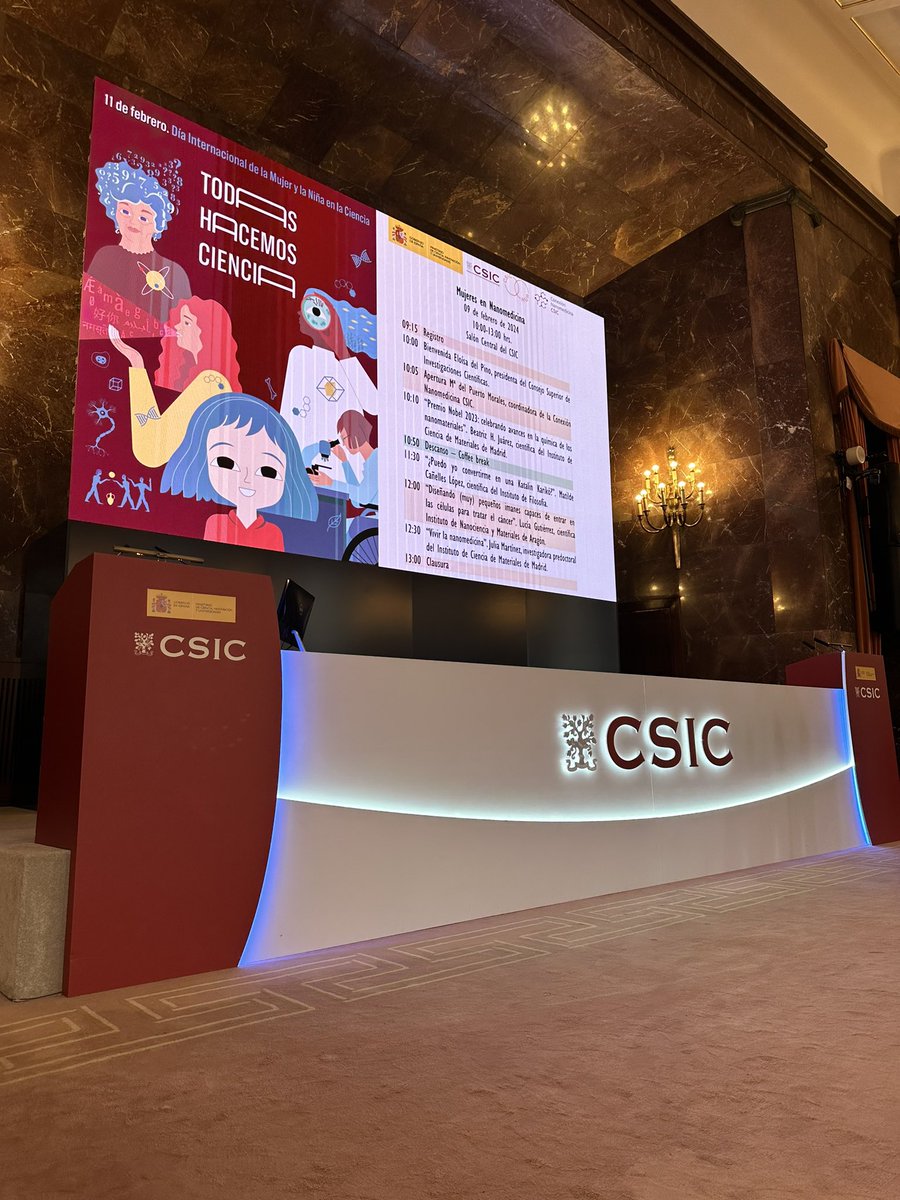 Marta_LeoB's tweet photo. Gracias a @Nanomed_CSIC por organizar algo tan bonito, una muestra de muchas mujeres haciendo ciencia. 😊😊 https://t.co/VbaPyeHE3H