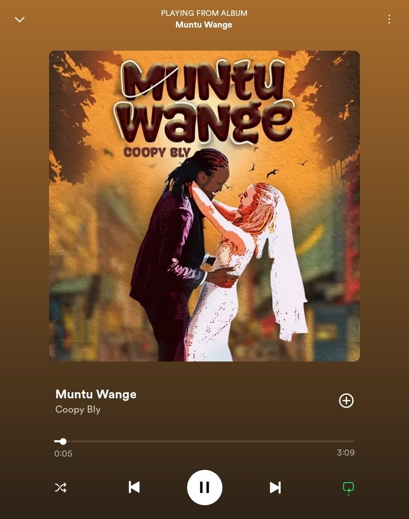 kaydavismusic's tweet photo. @coopybly nice song 🎵 

#MuntuWange #CoopyBly #RejoiceBeloved https://t.co/o8jh0FJ626
