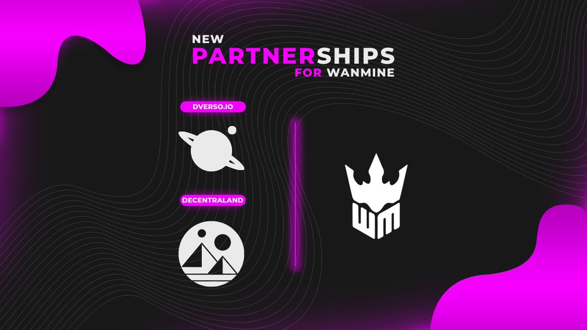 _WanMine's tweet photo. Great announcement! 🎉💜
We are proud to announce two great collaborations!

We are confident that our collaboration with @dverso_io and @decentraland will bear good fruit and bring fresh air to the Metaverse industry 

Stay tuned!
@BlenderStudio_ @Spatial_io @TheSandboxGame https://t.co/p8ZGfLUP5A