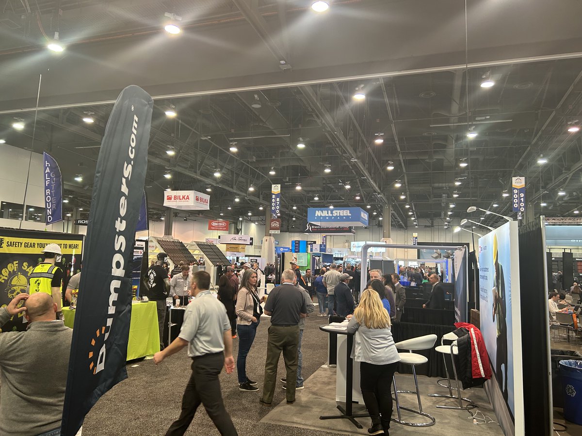 dumpstersdotcom's tweet image. A big shoutout to everyone who visited us at the International Roofing Expo. If you couldn't make it, discover how we're making waste removal a breeze for roofing pros. #IRE2024 #Internationalroofingexpo #WasteSolutions #dumpsters