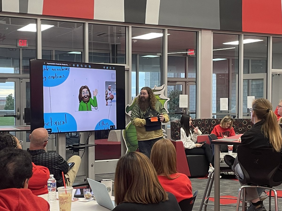 edu_cabe's tweet photo. Two of our techy Ts sharing how they and their classes have used #Freeform at today’s morning PD! #weareLCP
#techsupportingTEKS #applefreeform @lcp_it https://t.co/gRCQErCvVZ