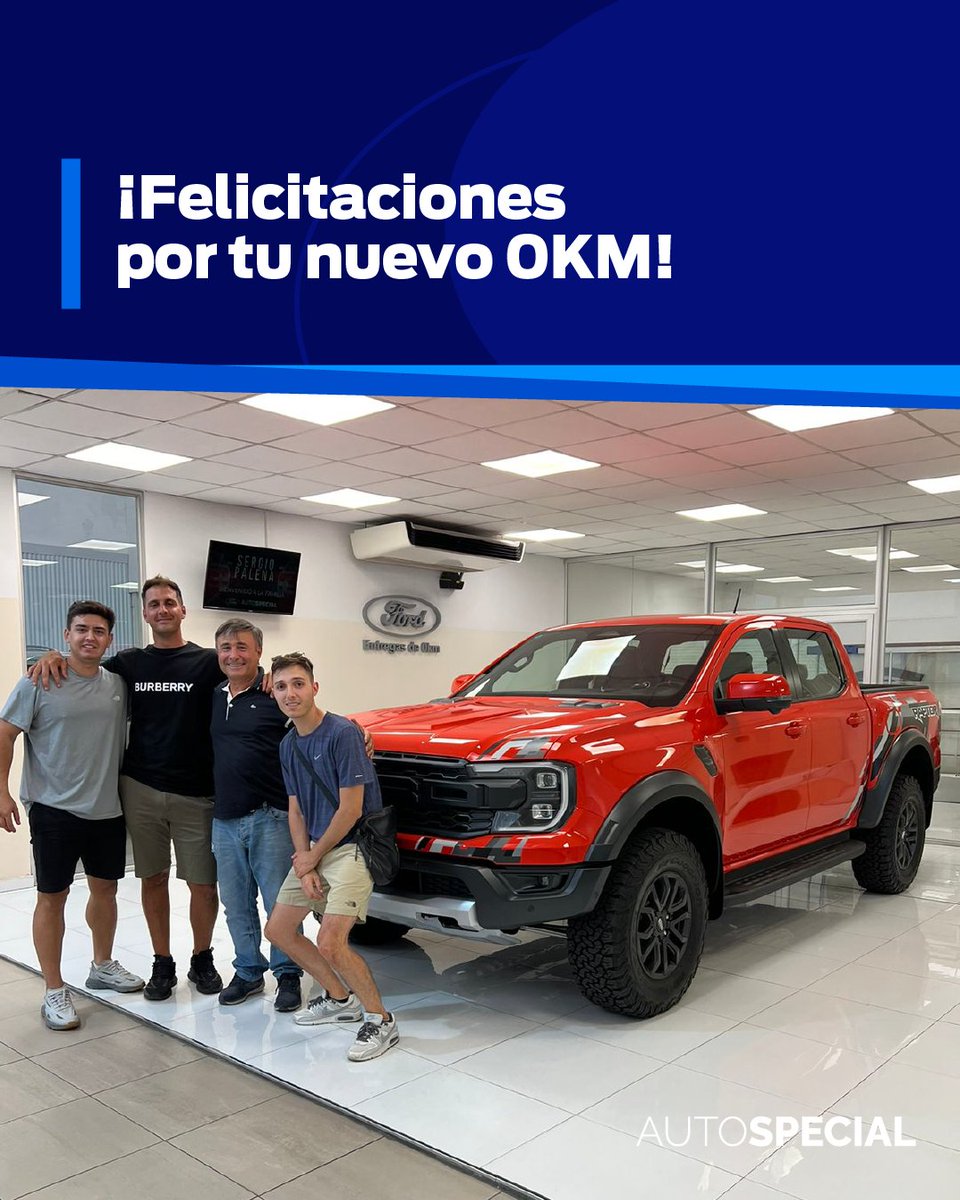 AutoSpecialFord's tweet photo. ¡Felicidades por su primer 0km! 🚙
 
Que cada viaje sea único, la ruta los espera 🗺️.

¡Dejanos todas tus consultas! 📩.

#AutoSpecial #Ford #0km https://t.co/yPPUs6RkSU