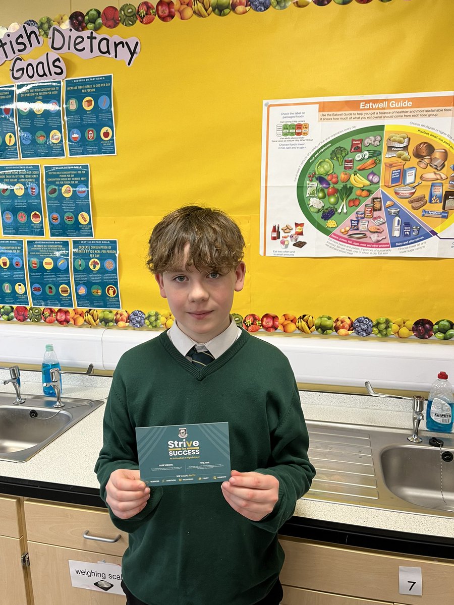 Great start to the holiday weekend. Period 5&amp;6 S1 and S2 boys accepting their praise cards and merit. Well done, keep up the great work.
