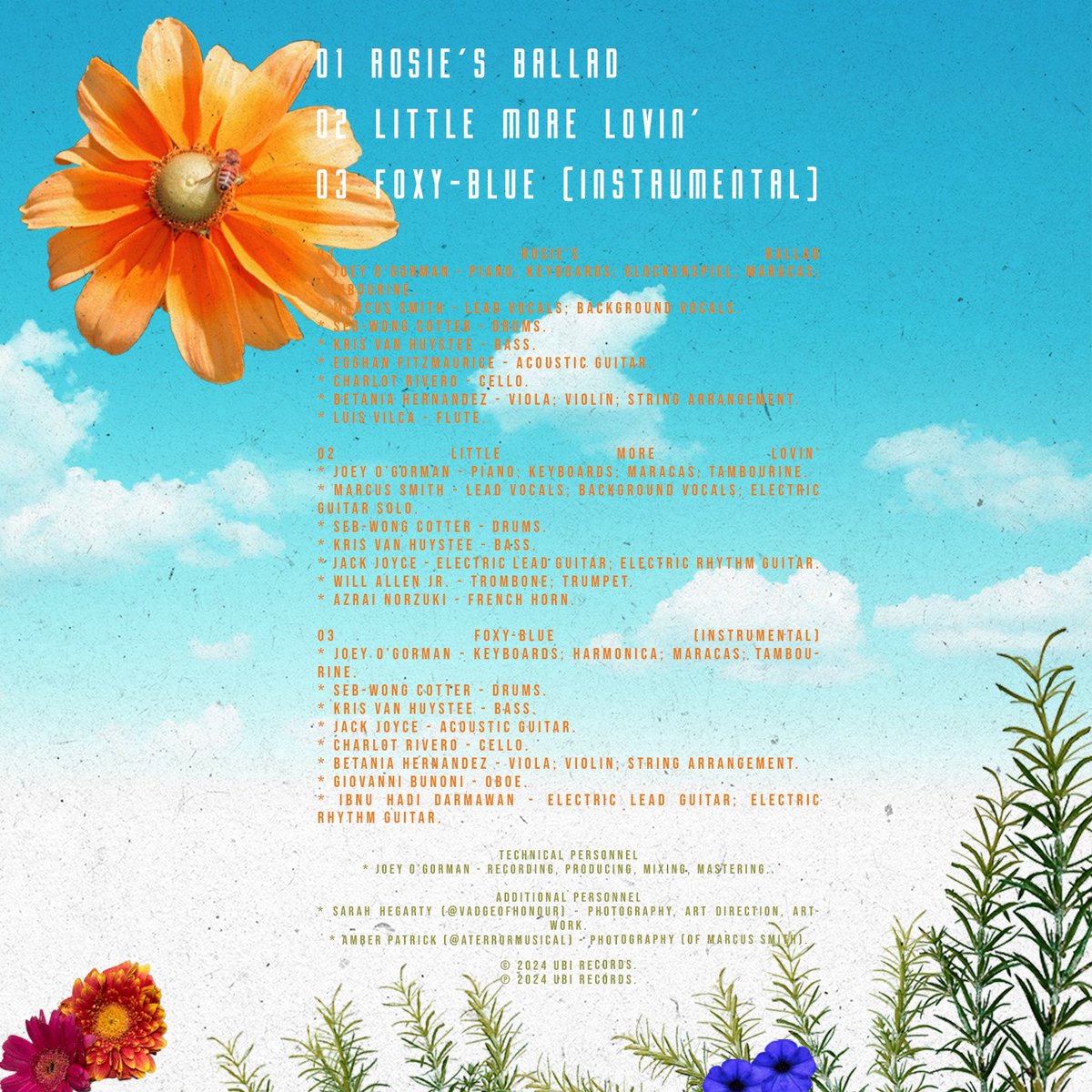 joey_o_gorman's tweet image. New EP ‘Loose Time’ with @misterdsmith out February 23rd. 

An experimental soft-rock project made with 60’s recording techniques - all live instruments, no click track/metronome, recorded in mono, mixed to an 8-track format.

Artwork by Sarah Hegarty (@vadgeofhonour_).