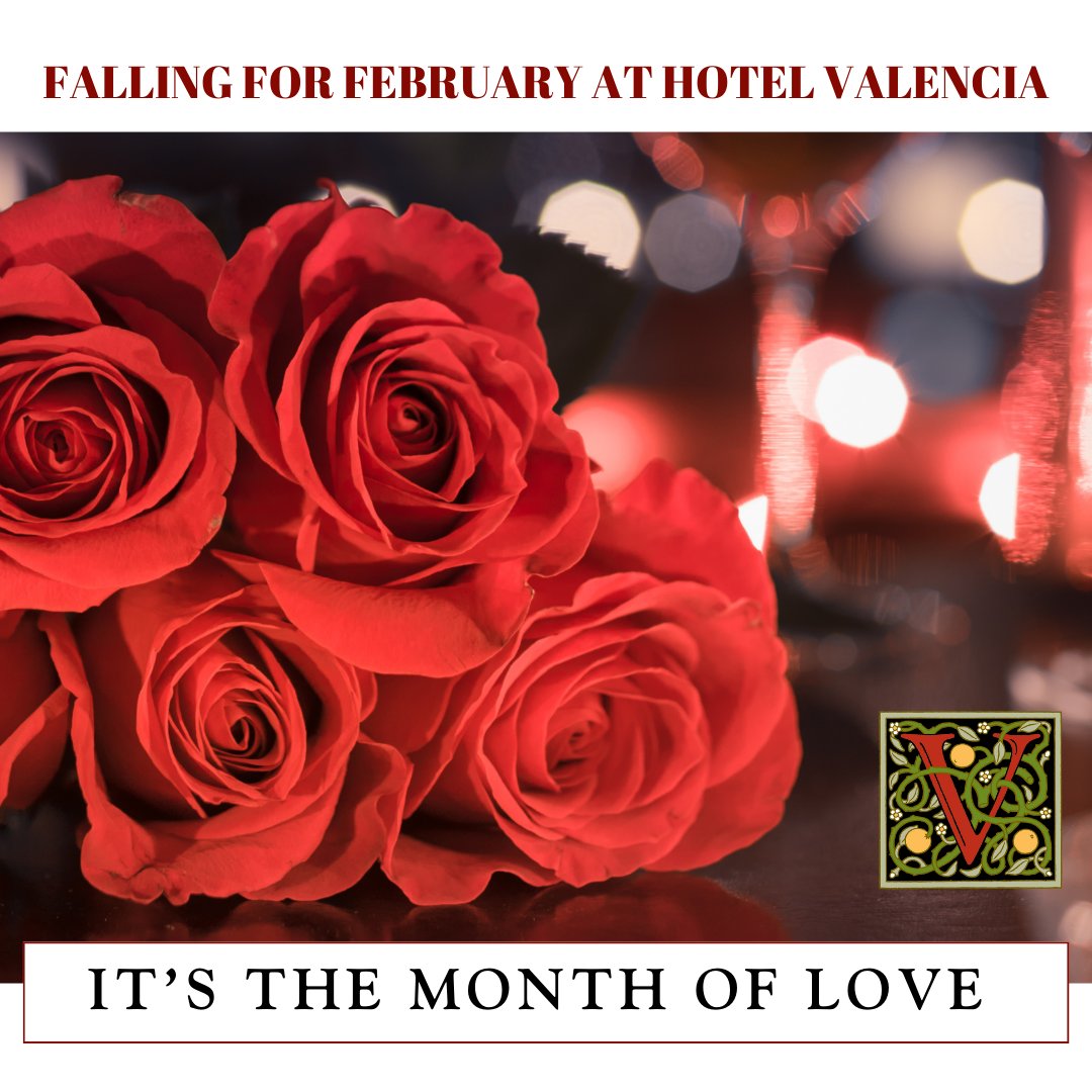 FALLING FOR FEBRUARY! Celebrate romance and relaxation at Hotel Valencia Riverwalk. 🌹❤️
Book Now: bit.ly/33TNYAT