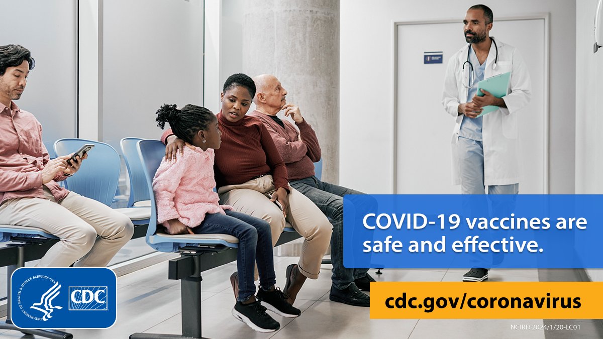 CDCgov's tweet image. #COVID19 vaccines make your immune system stronger to fight the virus. Millions have safely received COVID-19 vaccines in the U.S., and #vaccination is the best way to protect against serious COVID-19 illness.
Find an updated vaccine: bit.ly/2p1McYX