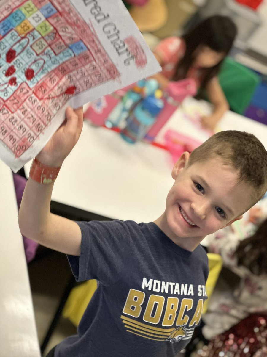 EschASketchK's tweet photo. Mystery Picture of the Day! ❤️❤️ Staying familiar with the number relationships on our 100 chart! #kindergarten #dolphinSTEM @Donald_ES https://t.co/dIFdX2TH65