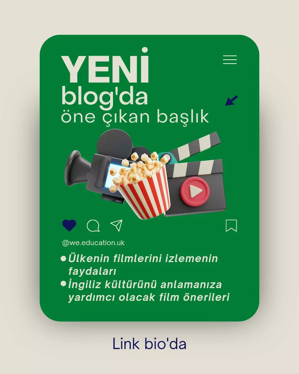 we_education_uk's tweet photo. Blog yazımız taze çıktı! İngilizce öğrenmenin en keyifli yolunu sizler için derledik. Blog yazımıza bu linkten ulaşabilirsiniz. 🍭https://t.co/Wqd3a2JM4K

#ingilizcedilokulu #ingilizcekursu #yurtdışıdilokulu https://t.co/gCQdB2wtTM