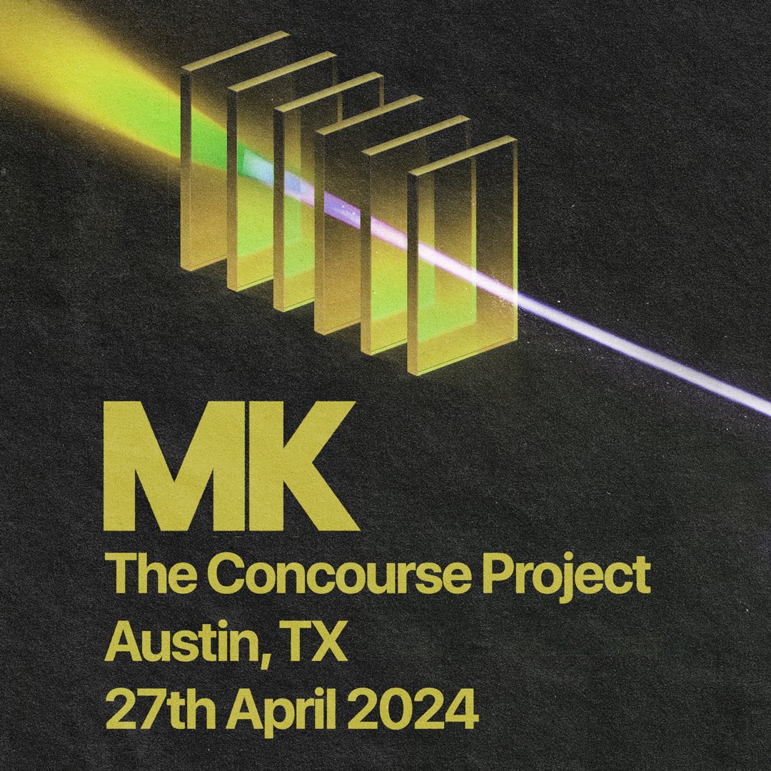 TexasEDMFamily's tweet photo. Austin RT/Like & Tag a Friend for a chance to win 2 tickets to @MarcKinchen at @concourseproj! 

🏠 Must follow 
@RealMusicEvents 
@concourseproj 
@TexasEDMFamily 
🔊 Ends 4/19 

*Will be choosing 2 lucky winners, each for their own two tickets!* 

Tickets & Info: https://t.co/CRgrAqOAxi