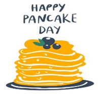 Rise and Shine, it’s Pancake time! Happy pancake flipping next Tuesday!#pancakeday
