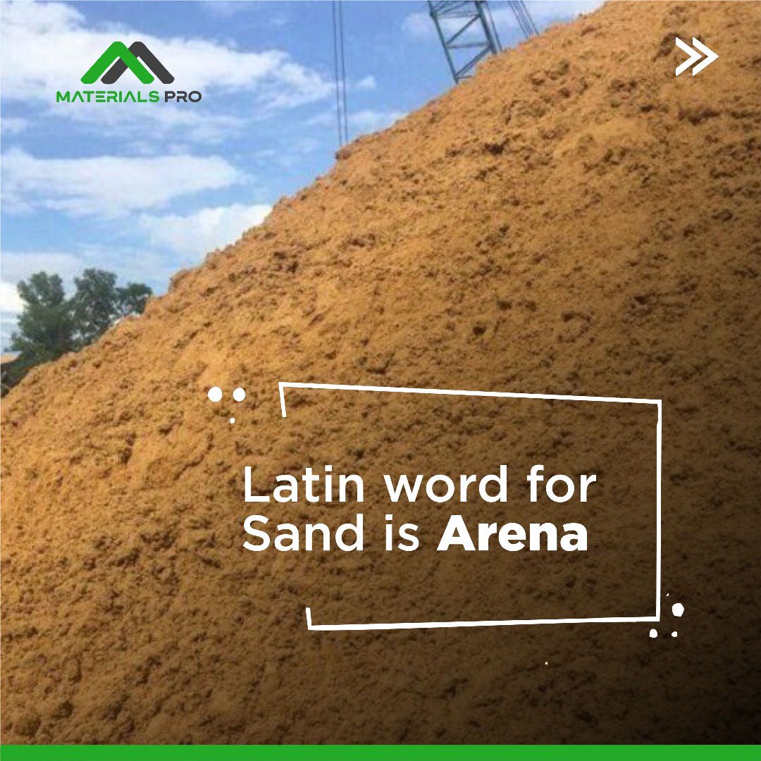 MaterialsProHQ's tweet photo. Sharp sand, also known as coarse sand, isn't just for construction, check out the other slides for some fun facts!
#constructiontech #sharpsand #sharpsandinlagos #buildingmaterials #sharpsandsupplier #sanddelivery #funfacts https://t.co/kwaA4Qj4LS