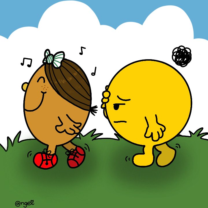 ObsessedPianist's tweet photo. On the way to teach Mr. Tickle a lesson 🎩✨

#littlemissmagic #mrhappy https://t.co/xEkiO2KdRW