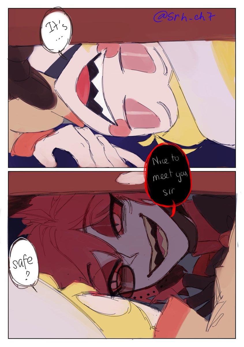 srh_ch7's tweet photo. hehe #HazbinHotel #radioapple https://t.co/xVdVNuKprc