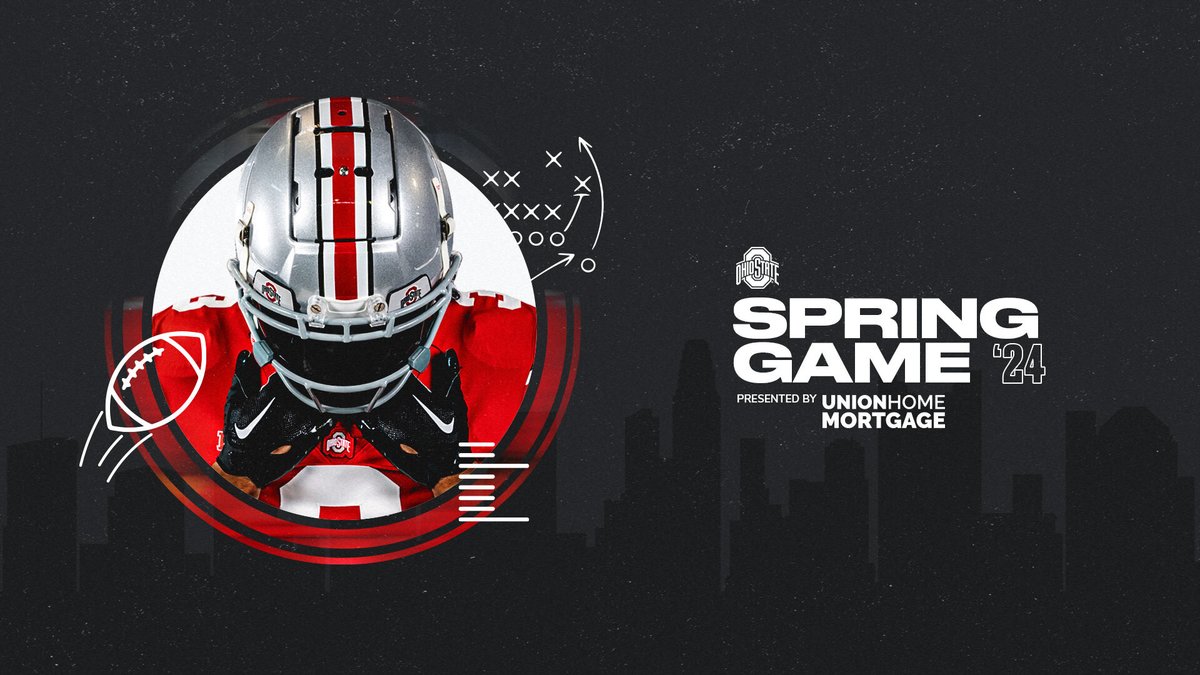 OhioStAthletics's tweet photo. Spring Game Tickets are live now ‼️

Secure your spot in the 'Shoe &amp; get a glimpse at the 2024 - 2025 Buckeyes in action 🏈

Use the link below ⬇️
https://t.co/b38DAjhqq0

@OhioStateFB | #GoBucks https://t.co/r79NGfiBAy