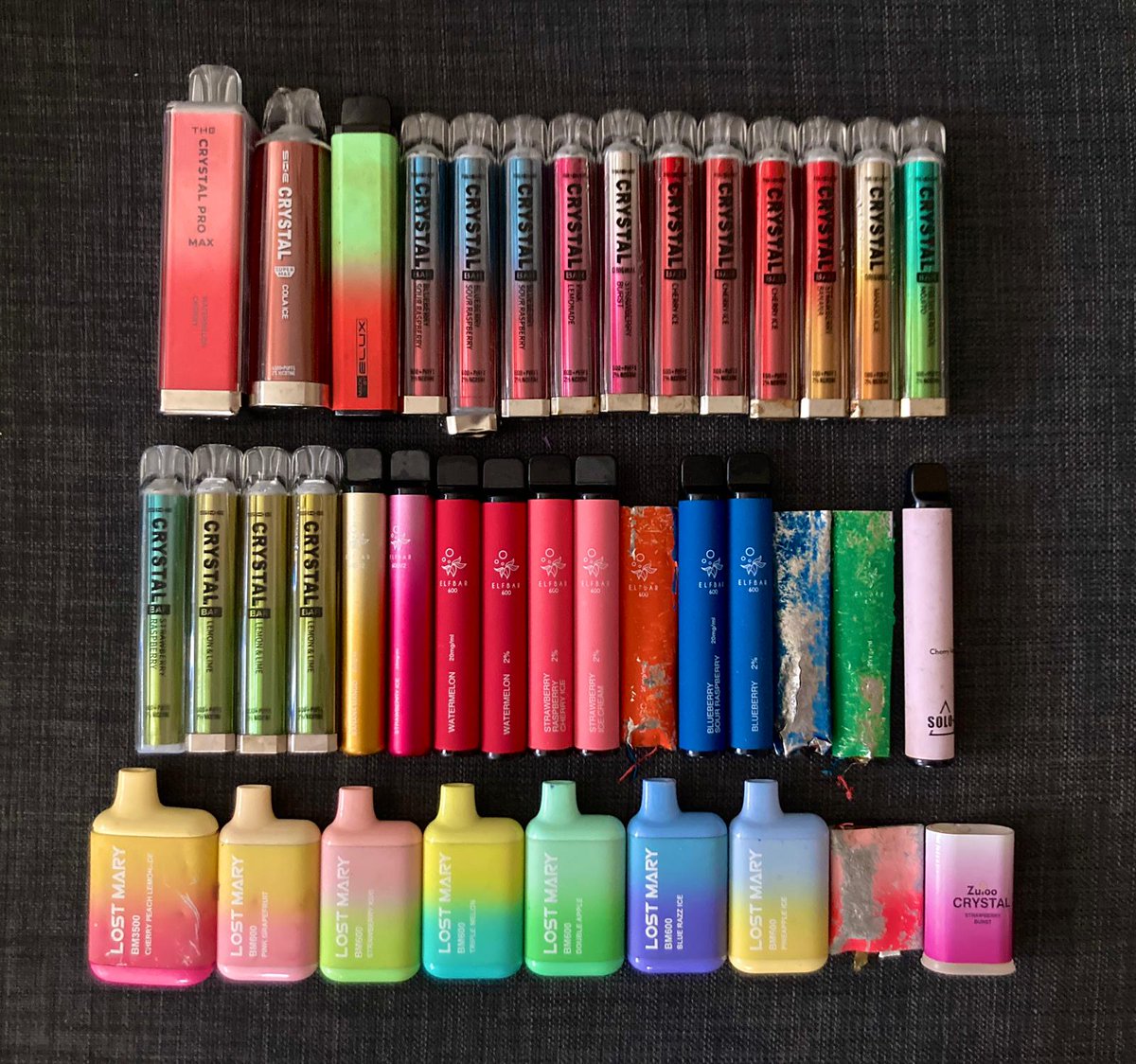 AJS77's tweet photo. Weekly disposable vape count for w/e Sunday 4 February 2024: 39

The nationwide ban on single-use disposable vapes in the UK cannot come quickly enough.

But let's be clear: we'll be picking up and digging up these infernal objects for years to come.
#BanDisposableVapes #NoVapes https://t.co/3RhGpb9sdd