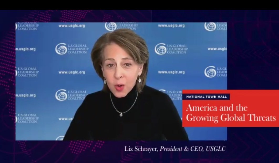 Thankful for our friends and partners @USGLC and tireless, fierce leader @LizSchrayer America faces many threats, both domestically and abroad and we need #industry #community #leaders to engage with ##electedofficials and #policy makers! #Diplomacy #defense #development