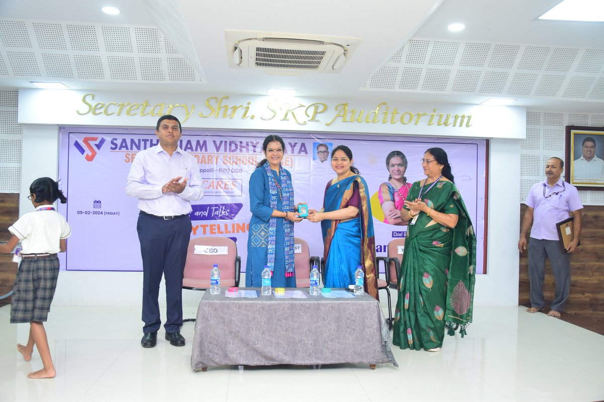 Santhanam Vidhyalaya CBSE tweet media